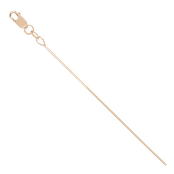 C159 .8mm diamond cut snake