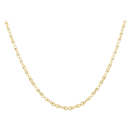 C729 14k yellow gold 2.4mm Infinity Link
