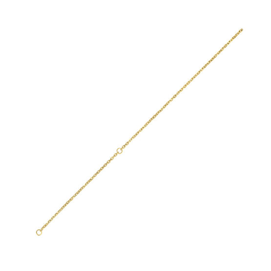 Adjustable Cable Chain with ring at 16" and 18"